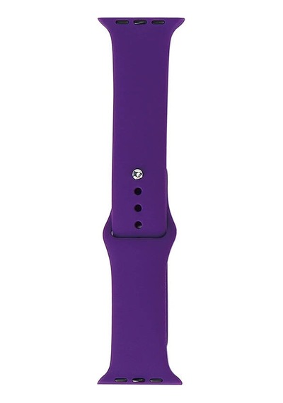 Apple Watch Ultra 49mm Uyumlu Band Klasik Silikon Kordon - Derin Mor - T31258
