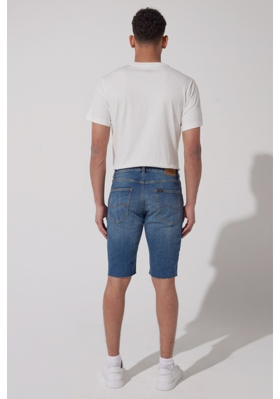Lee Regular Fit Normal Kesim Normal Bel Mavi Esnek Jean Kot Şort L23114158 Taş