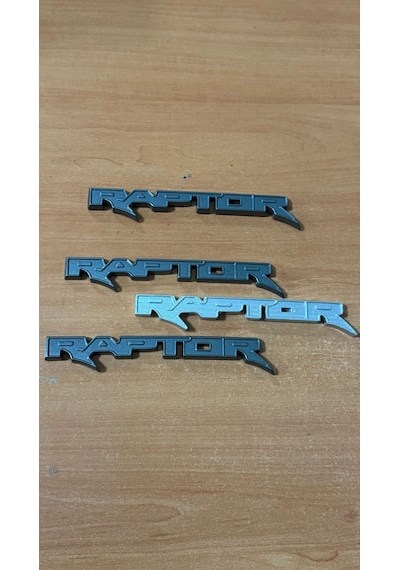Ford Ranger F150 Gen3 Raptor Kaput Kaplama Scoop Yazısı 2 Adet