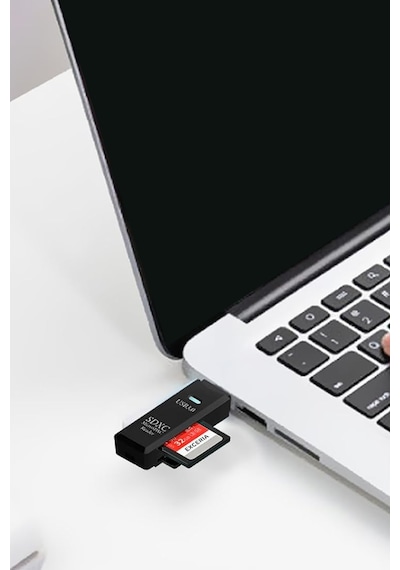 Thentech Usb 3.0 Yüksek Hızlı Sd Micro Sd Tf Kart Okuyucu Dönüştürücü Adaptör Fotoğraf Video Aktarım Cihazı