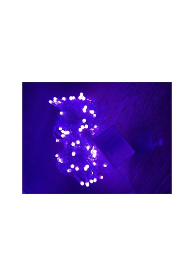 Lb 10 M 100 Led Damla Uçlu Pembe Işık Şeffaf Kablo Mz-17-9