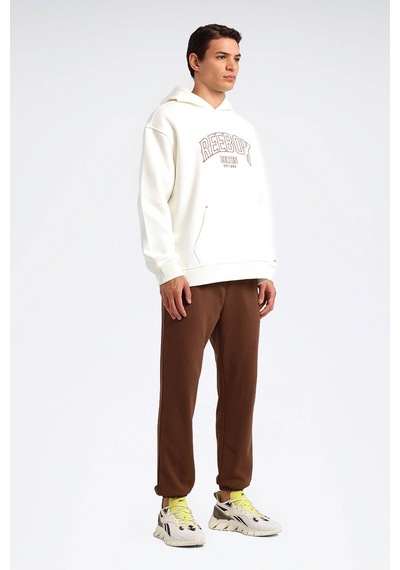 Reebok Sweatshirt Erkek Ekru Navarre Hoodıe Bej