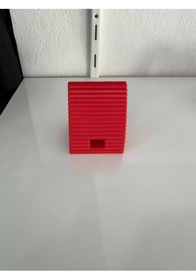 Dekoratif Telefon Stantı Kırmızı