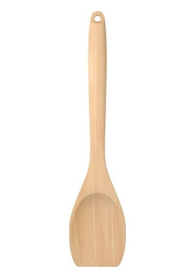 Ikea Rört Kaşık, Kayın Görünümlü, Köşeli, 31 Cm Çok Renkli
