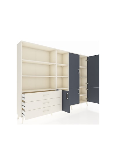 Arges Dolap 11 Raflı 3 Çekmeceli 5 Kapaklı 220x30x163 Aytaşı-antr Aytaşı-antrasit/aytaşı Arges Dolap 11 Raflı 3 Çekmeceli 5 Kapaklı 220x30x163 Aytaşı-antr Aytaşı-antrasit/aytaşı