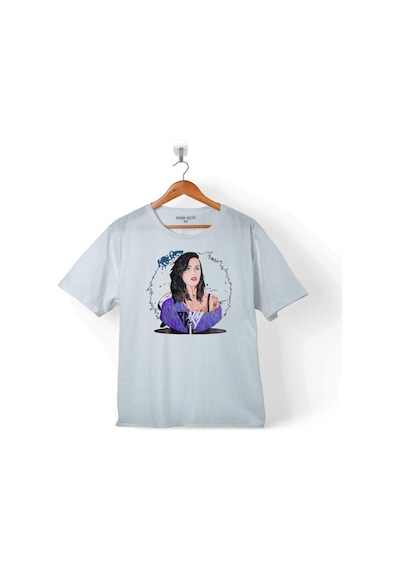 Katy Perry Resimli Tasarım 2 Çocuk Tişört 001