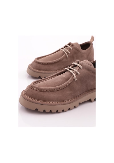 Dgn 24286 Erkek Casual Ayakkabı Kum Süet