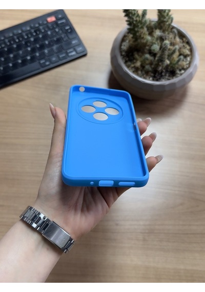 Redmi 14c Silikon Kılıf Xfab Mavi