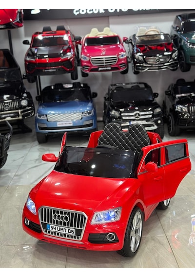 Akülü Araba 12 Volt Audi Suv Kırmızı