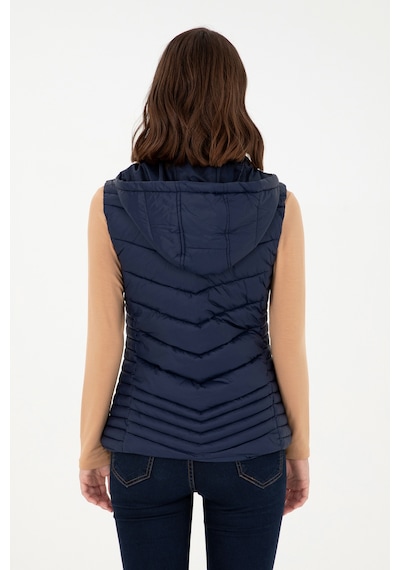 U.s. Polo Assn. Kadın Lacivert Yelek Dokuma 50289555-vr033 Lacivert