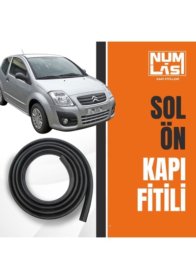 Citroen C2 Sol Ön Kapı Fitili-a Kalite-numlas-nm3486