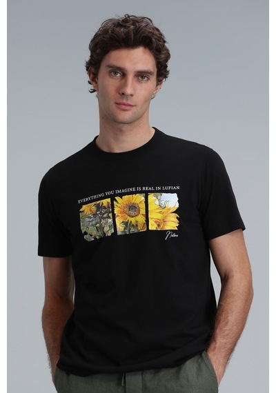 Lufian June Modern Grafik T- Shirt Siyah Siyah 111020192100100 111020192100100 Siyah Lufian June Modern Grafik T- Shirt Siyah Siyah 111020192100100 111020192100100 Siyah