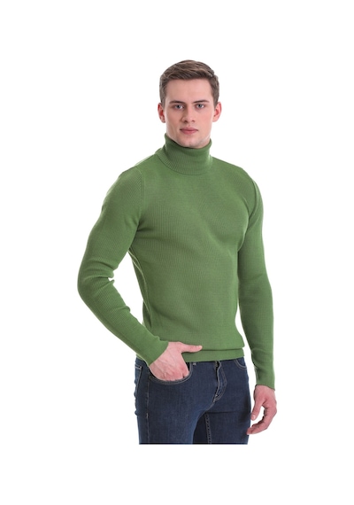 Hatemoğlu Yeşil Slim Fit Fitilli Balıkçı Yaka Yünlü Triko Kazak 34232023a0 Yeşil Hatemoğlu Yeşil Slim Fit Fitilli Balıkçı Yaka Yünlü Triko Kazak 34232023a0 Yeşil