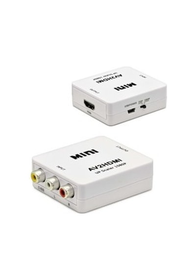 Hdmi To Av (Audio Video) Çevirici Hdmi - Av (Rca Tos) Dönüştürücü
