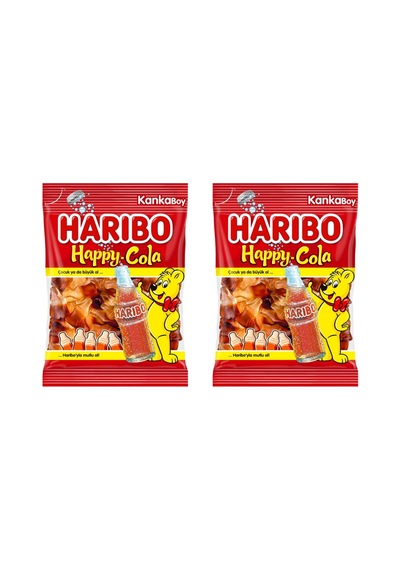 Haribo Happy Cola 80gr X2