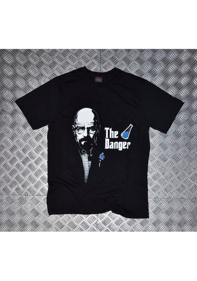 Stoned&Fame Breaking Bad Baskılı Unisex %100 Pamuk Siyah T-shirt SIYAH Siyah