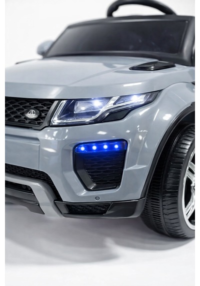 Bebemango Raptor Gt 12v Uzaktan Kumandalı Akülü Çocuk Arabası Çift Motorlu Led Farlı Gri