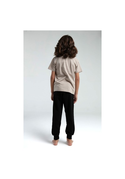Rolypoly Erkek Çocuk Krem Pijama Takımı 5274-47555 Krem