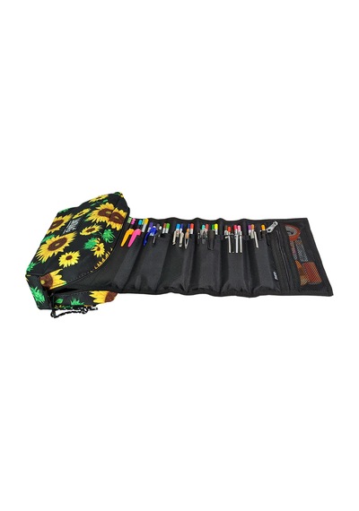 Jacbag Organizer Roll Up-rulo Organizer Kalem Çantası Organizer Roll Up-ayçiçeği renkli