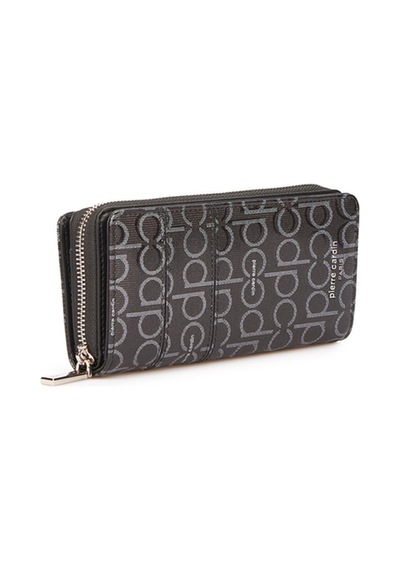 Pierre Cardin 06pc25y610 Kadın Cüzdan Siyah Parlak Monogram