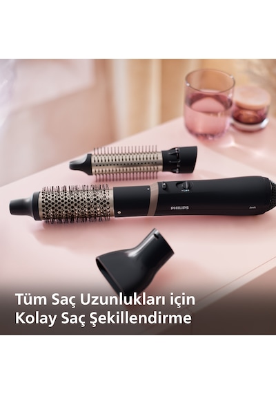 Philips Saç Şekillendirme Ve Kurutma Seti BHA301/00,Argan Yağı Seramik Kaplama, 3 Aparat,3 Isı Ayarı