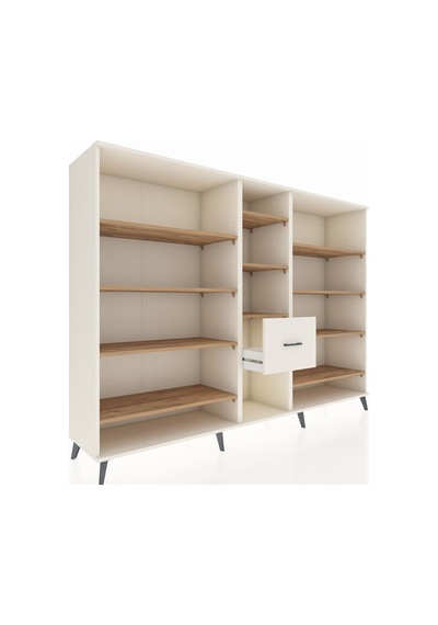Hyperion Dolap 11 Raflı 3 Çekmeceli 220x44x163 Aytaşı-çam/aytaşı Aytaşı-çam/aytaşı Hyperion Dolap 11 Raflı 3 Çekmeceli 220x44x163 Aytaşı-çam/aytaşı Aytaşı-çam/aytaşı