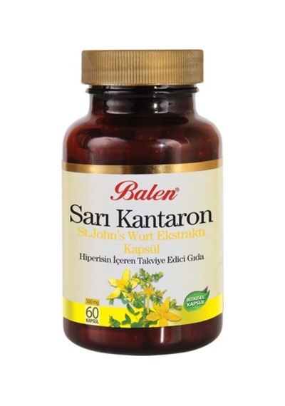 3 Adetbelen John S Wort Kantaron Ekstraktı 60+60+60 Kapsül