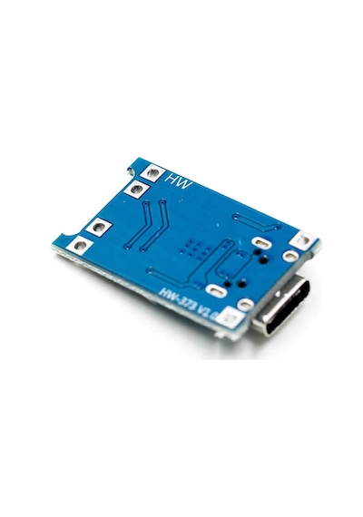 Robizstore TP4056 Korumalı Lityum Pil Şarj Devresi Type C Usb Batarya