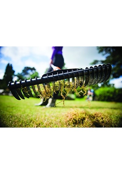 Ayrex Fiskars Aerator Tırmığı, Uzunluk: 37 Cm, Siyah/turuncu, 1000655