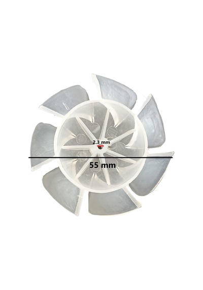 Saç Kurutma Makinesi Pervanesi 7 Kanat (55 mm)
