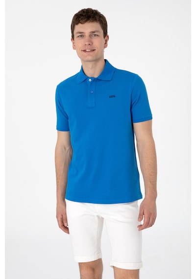 U.S. Polo Assn. Erkek Regular Fit Polo Yaka Kobalt Mavi Basic Tişört 50306007-VR077 U.S. Polo Assn. Erkek Regular Fit Polo Yaka Kobalt Mavi Basic Tişört 50306007-VR077