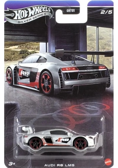 Hot Wheels Silver Series Audi R8 Lms Jky16 Çok Renkli
