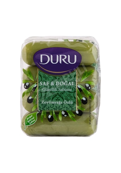 Duru Sabun Saf&doğal Zeytinyağlı 4x70 Gr