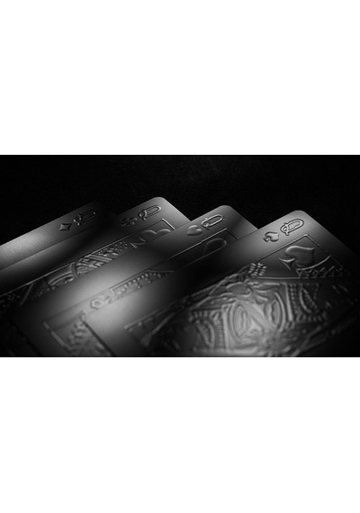 Mpc Aqua Black Invisible Premium Oyun Kağıdı İskambil Kartları Destesi