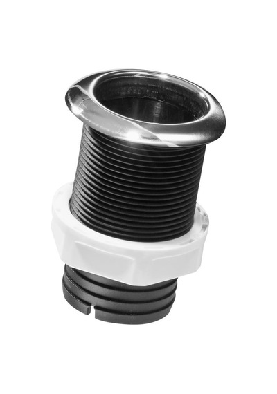 Thru-Hull System W/Flap. For Hose 79mm. White
