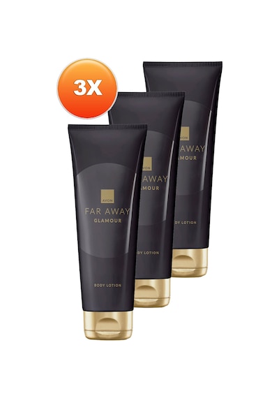 Avon Far Away Glamour Vücut Losyonu 3 x 125 ML
