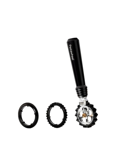 Marcato Pastawheel Makarna Hamuru Kesme Çarkı Siyah Renk