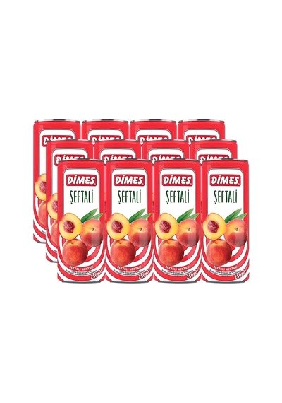 Dimes Meyve Nektarı Şeftali 250 Ml X 12 Adet