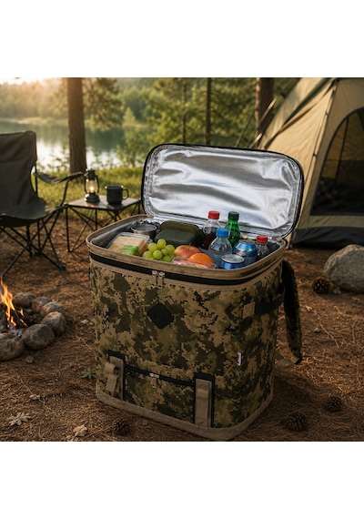 Kale Termos 30 Lt Outdoor Termal Sırt Çantası-kamuflaj Desen-472