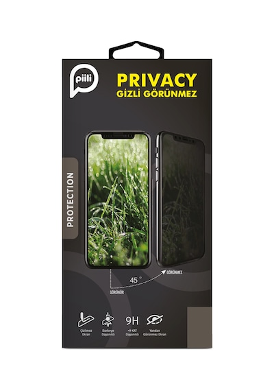 Piili Apple iPhone Uyumlu  11 Hayalet Privacy Ekran Koruyucu 41526337