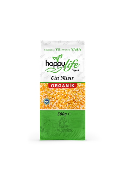 Mhs Happylife Organik Cin Mısır 500 Gr