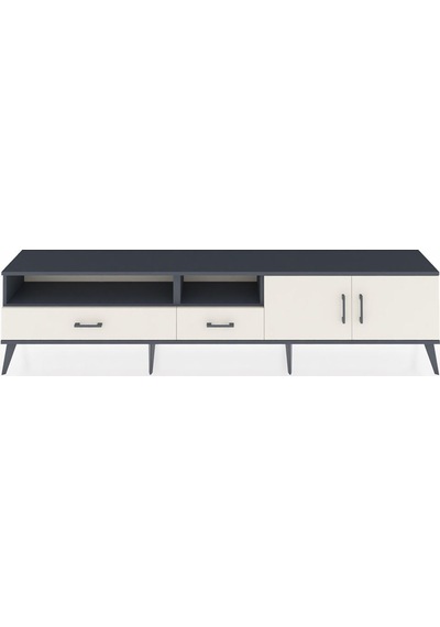 Arges Tv Ünitesi 3 Raflı 2 Çekmeceli 2 Kapaklı 220x30x51 Antrasit-aytaşı Aytası/aytası - Antrasıt Arges Tv Ünitesi 3 Raflı 2 Çekmeceli 2 Kapaklı 220x30x51 Antrasit-aytaşı Aytası/aytası - Antrasıt