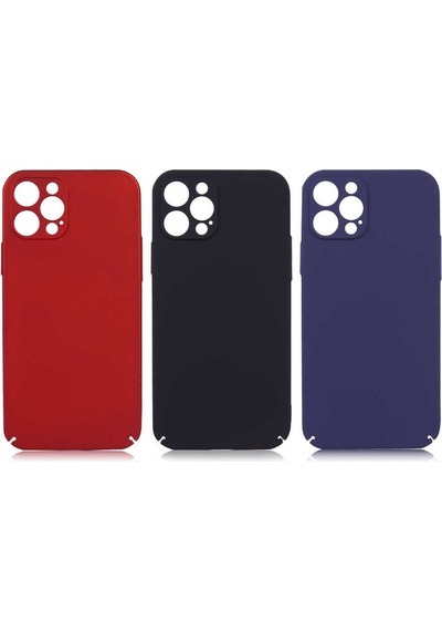 Apple Uyumlu iPhone 12 Pro Uyumlu Zore Kapp Kılıf-siyah Siyah -