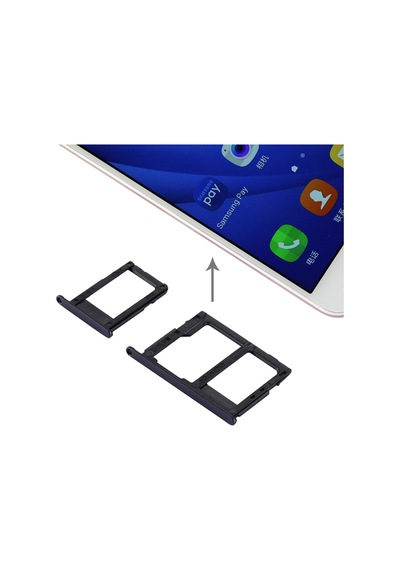 Galaxy Uyumlu J5 Prime / G570 Ve J7 Prime / G610 Sım Kart Tepsisi İçin Micro Sd Ve Sım Kart Tepsisi Siyah Diğer