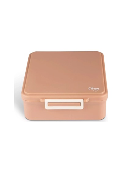 Citron Grand Beslenme Kutusu Seti - 4 Bölmeli, Sosluk Ve Çelik Kavanozlu - Blush Pink 1196489 Diğer