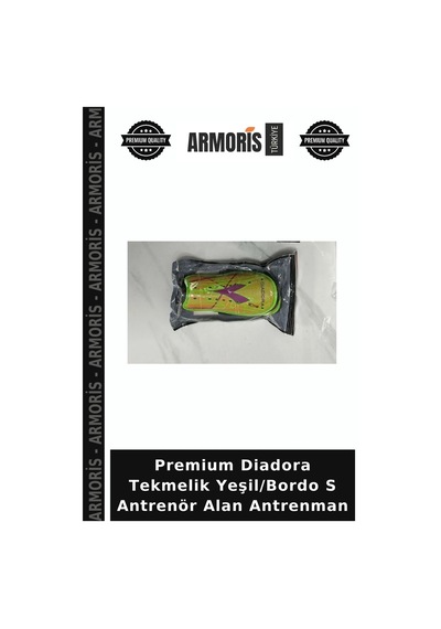 Premium Diadora Tekmelik Yeşil/bordo S Antrenör Alan Antrenman Çok Renkli