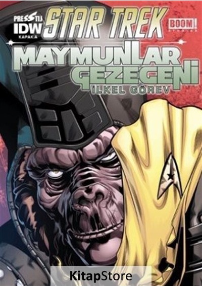 Maymunlar Gezegeni-Kapak A - Scott Tipton -  David Tipton - Presstij Kitap