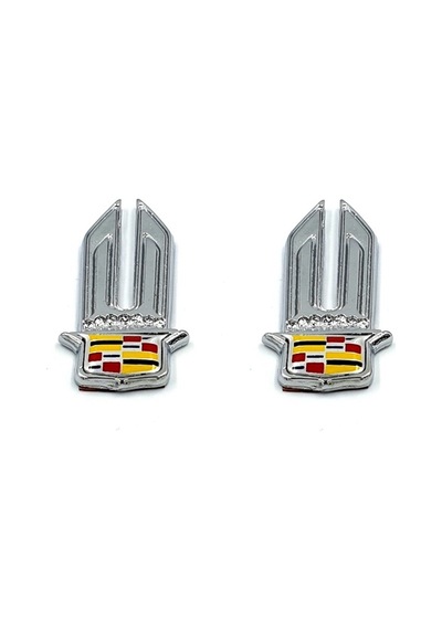 Cadillac Tavşan Kulağı Arma - Cadillac Metal Arma (2 Adet) (530704116)