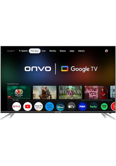 Onvo 55OVF9001UQ 55" 4K Ultra HD Uydu Alıcılı LED TV