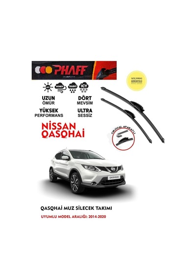 Nissan Qashqai Silecek Takımı 2020 Model Araca Özel Aparat